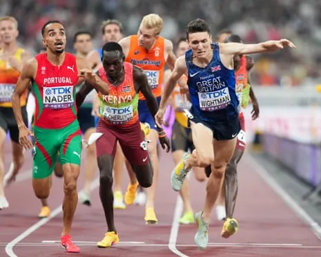 Britain's Jake Wightman Denied Gold as Portuguese Isaac Nader Claims Surprise 1500m Victory