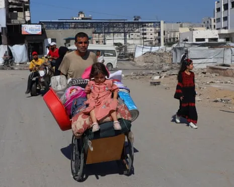 Escaping from Death to Peril: Gaza Residents Confront Dire Decision