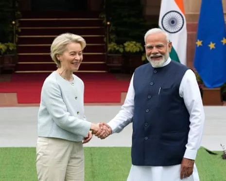 EU Pursues Closer Ties with New Delhi Regardless of Divisions Regarding Russia