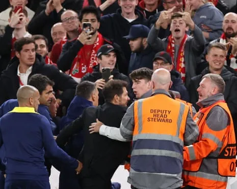 El Cholo, Liverpool's Home Ground and Verbal Exchanges in the Professional Environment