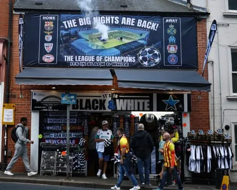 Newcastle Face FC Barcelona in European Showdown