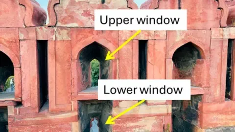 The capital's polluted atmosphere is changing the historic Red Fort sooty, research indicates