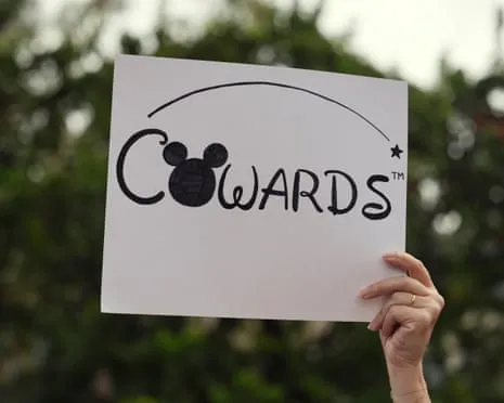 Scores Demonstrate Outside Disney HQ Concerning ‘Authoritarian’ Jimmy Kimmel Show Removal